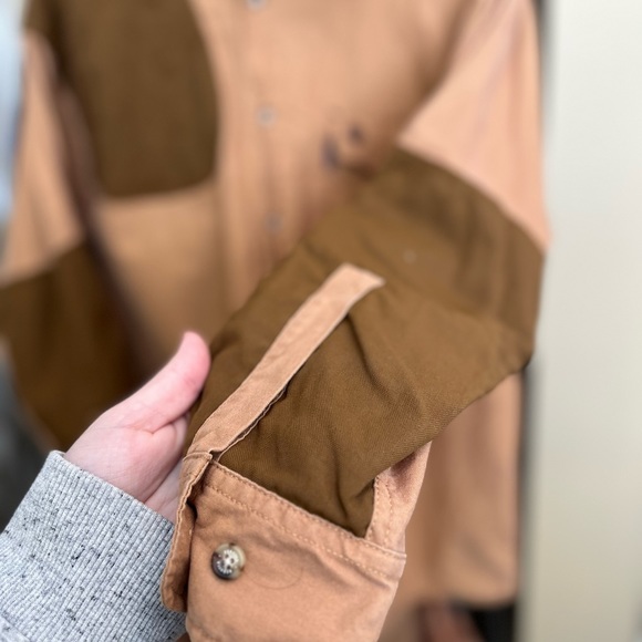 Beretta Button Up, Mens L, Brown - Picture 7 of 9